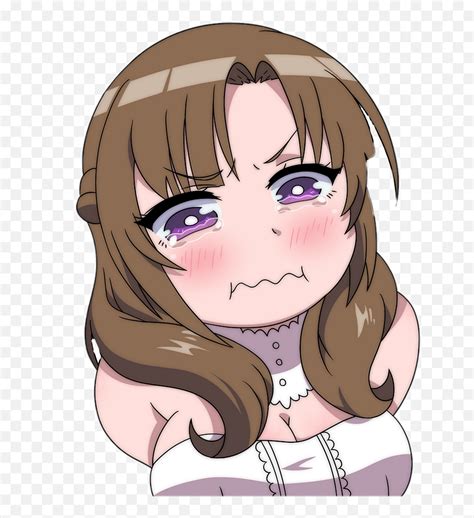 Meme Anime Search Sticker Mamako Pout Emojimad Emoji Meme Free