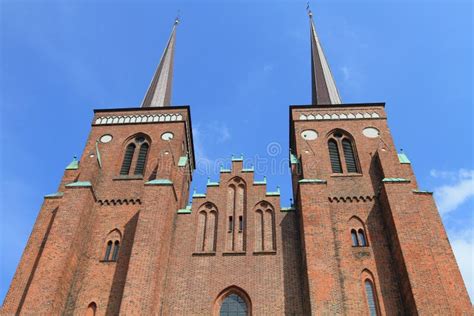 Roskilde Cathedral Denmark Stock Photo Image Of Holy Facade 19054178