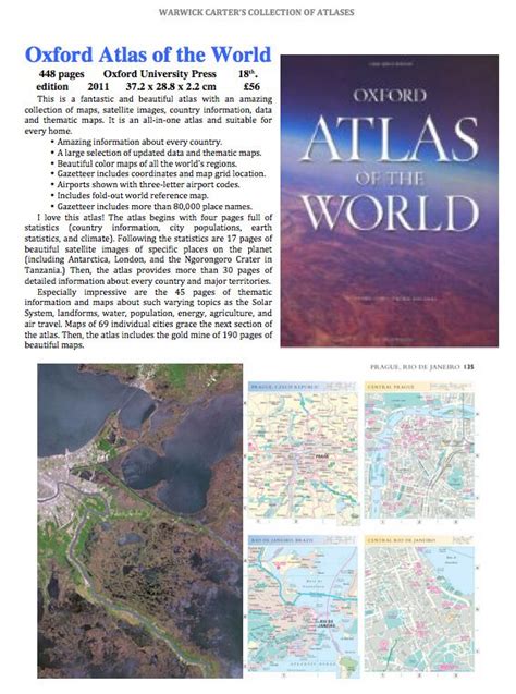 Oxford Atlas Of The World 2011 Atlas World How To Dry Basil