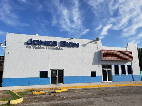 Juárez Signs Design And Manufacturing Jones Sign