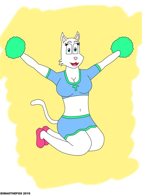Sexy Cheerleader Cat By Dimasthefox On Deviantart