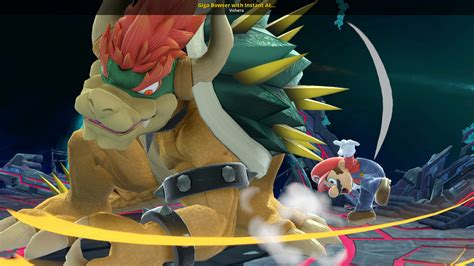 Giga Bowser With Instant Attacks Super Smash Bros Ultimate Mods