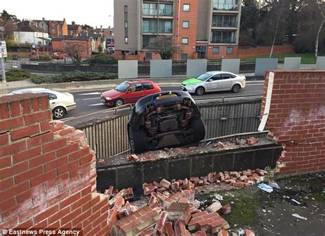 Pensioner 73 Crashes His 192mph Porsche 911 Through A Brick Wall