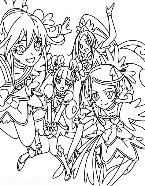 Coloriage Glitter Force Doki Doki Regina Doki Doki Precure Coloring My Xxx Hot Girl