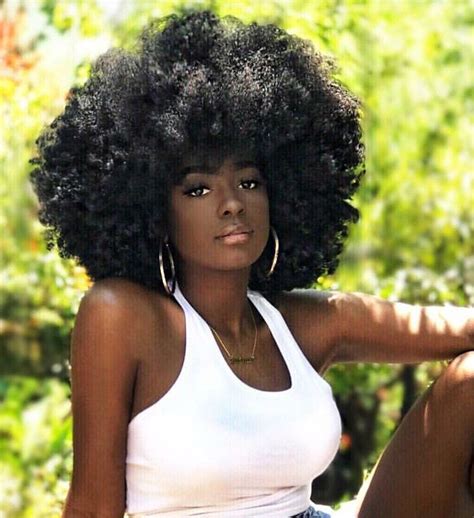 Pin By A On Beautiful Black Women Beautiful Dark Skinned Women Natural Hair Styles Black