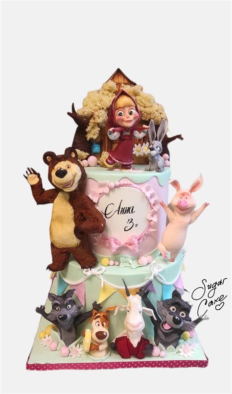 Masha And The Bear Cake Decorated Cake By Tanya Cakesdecor
