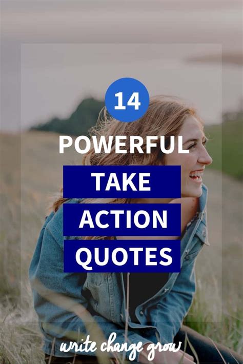 14 Powerful Take Action Quotes