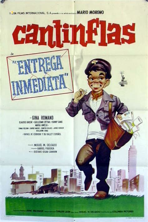 Cantinflas Entrega Inmediata Movie Poster Entrega Inmediata Movie