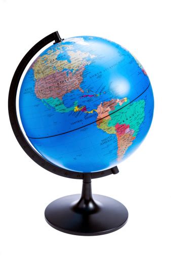 Terrestrial Globe Isolated Stock Photo Download Image Now Istock