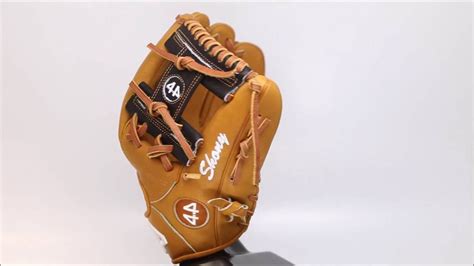 44 Pro Custom Baseball Glove Signature Series Tan Black I Web Youtube