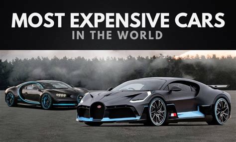 The 30 Most Expensive Cars In The World Updated 2023 Wealthy Gorilla