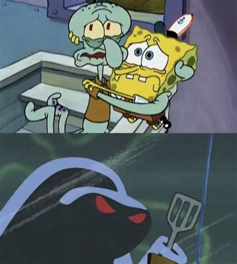 Scared Spongebob And Squidward Latest Memes Imgflip
