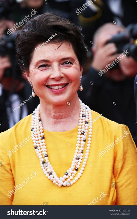 Actress Isabella Rossellini Attends Sicario Premiere Stock Photo