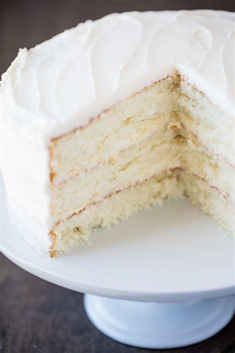 The Most Amazing White Cake Is Here Its Light And Airy And