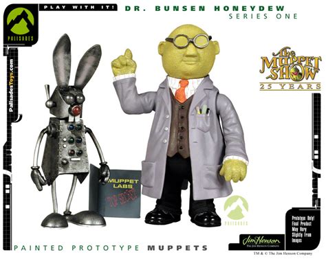 Dr Bunsen Honeydew Muppets Action Figures Series One