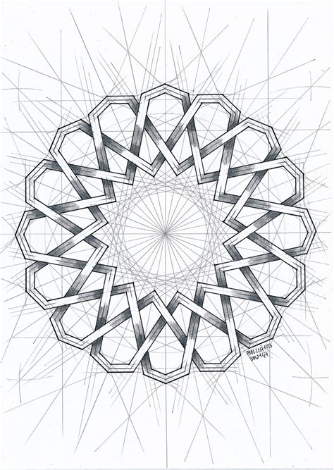Pin Van Paola Montanari Op Geometria Islamitische Patronen