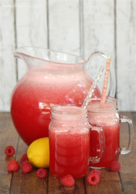 Sparkling Raspberry Lemonade Mom Endeavors