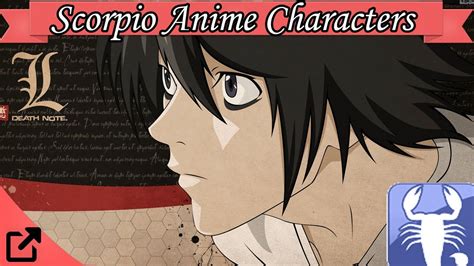 Top Scorpio Anime Characters Astrology Sign Scorpio Anime Anime