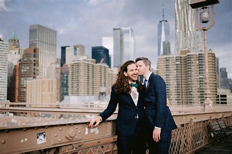 same sex nuptials at new york city hall · jenny fu new york wedding photographer