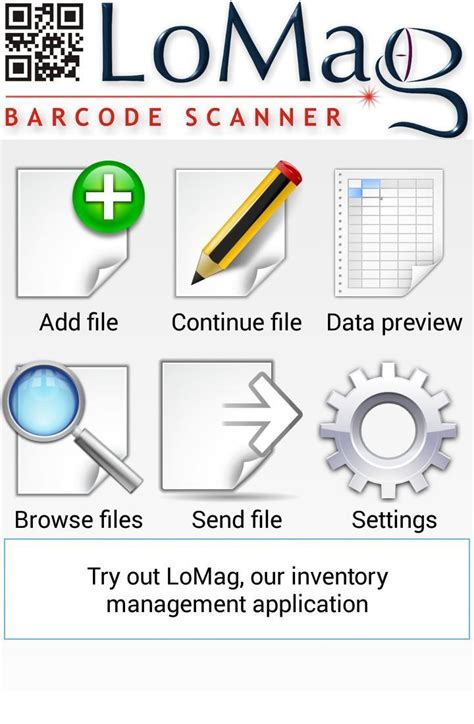 This free version has a few limitations. LoMag Barcode Scanner to Excel - free inventory QR for Android - APK Download