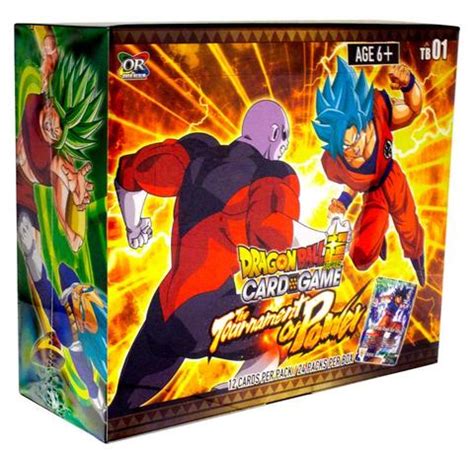 1 booster pack contains 12 cards each. Dragon Ball Super Card Game Themed Booster Box TB01 The ...