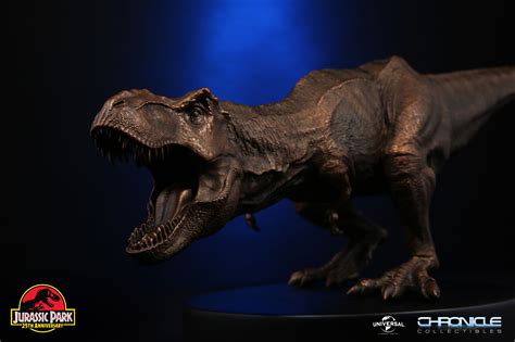 Rex and company evolved over the here are seven ways the science of tyrannosaurus rex and company has changed since audiences first heard, welcome to jurassic park! Jurassic Park Faux Bronze T-Rex and Pachycephalosaurus by ...