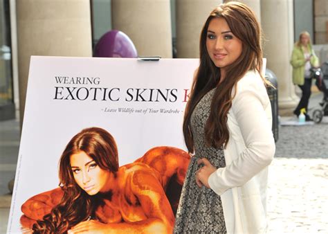 Lauren Goodger Launches PETA Ad But Keeps Her Clothes On This Time