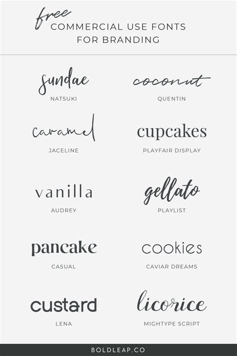 10 Free Handwritten Fonts Bold Leap Creative Typography Fonts Free