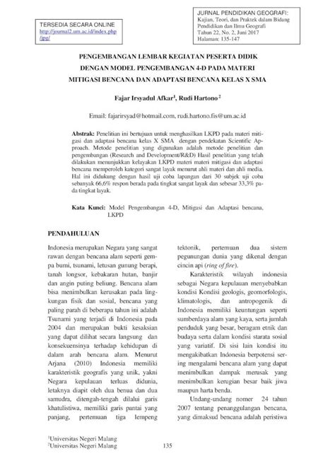 PDF PENGEMBANGAN LEMBAR KEGIATAN PESERTA DIDIK Penggunaan LKPD Oleh Peserta Didik Yang Masih