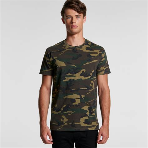 Custom Printed T Shirts Camo Tees Personalised Camouflage T Shirts