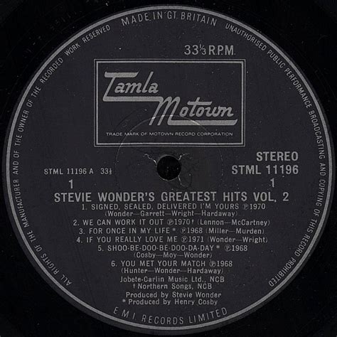 Cvinylcom Label Variations Motown Records
