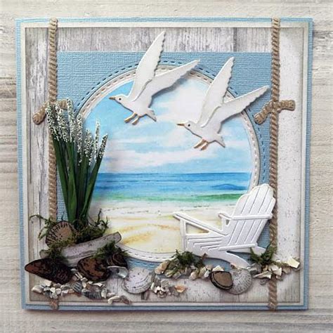 Marianne Design Clear Background Stamp Tinys Seashells