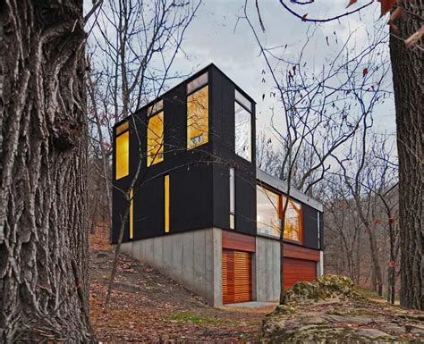 A wide variety of compound designs for houses options are available to you, such as project solution capability, design style, and material. Compact Wisconsin Cabin with a Tower | Modern House Designs