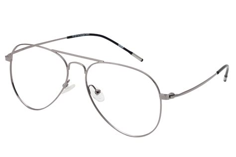 buy inspira aviator full rim gun metal eyeglasses for male online eyewear model gkb inspira
