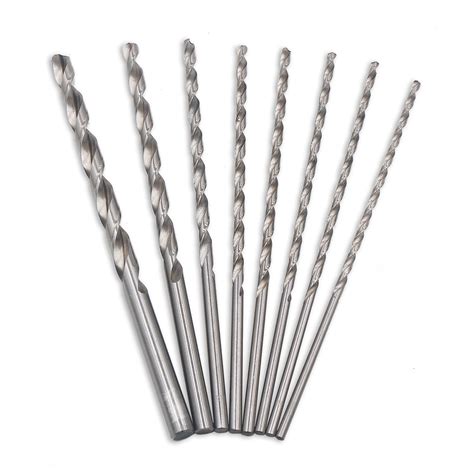 Mm Mm Extra Long High Speed Steel HSS Twist Drill Bits Metal Drilling Set EBay