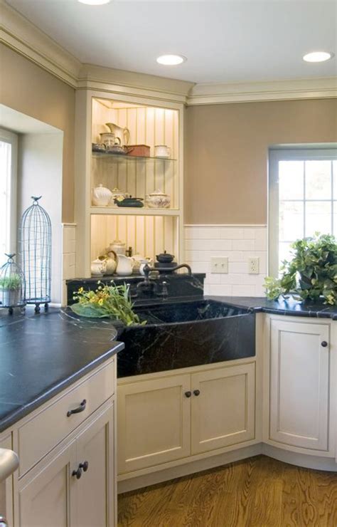 30 Best Corner Kitchen Sink Ideas For Small Spaces Obsigen