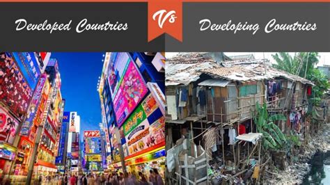 10 Major Difference Between Developed Countries And Developing