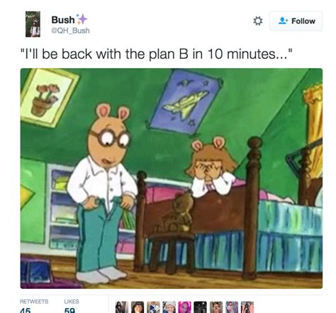 Arthur Plan B Arthur Know Your Meme