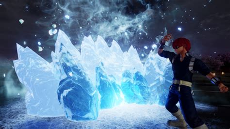 Crunchyroll Mhas Shoto Todoroki Flexes Fire And Ice In Jump Force On