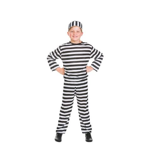 Convict Outfit With Hat