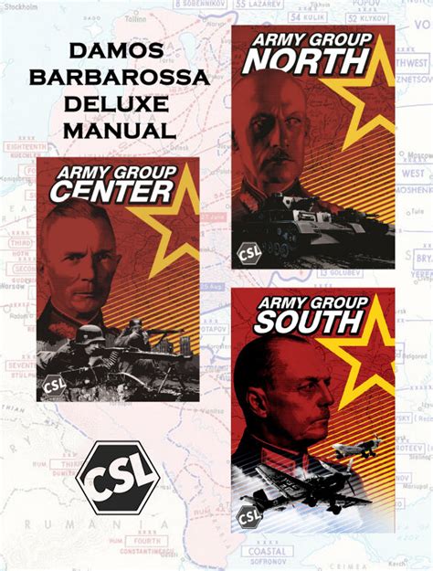 Damos Barbarossa Deluxe Upgrade Kit — Conflict Simulations Limited