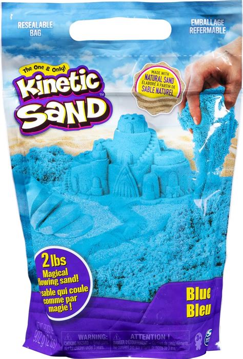 Kinetic Sand 6047183 The Original Moldable Sensory Play Sand Blue 2