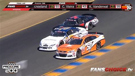 Nascar k&n pro series west 2019. NASCAR K&N Pro Series West 2019. Sonoma Raceway. Last Laps ...