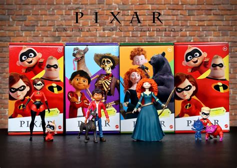 dan the pixar fan mattel pixar collection 7 scale posable action figures—wave 2