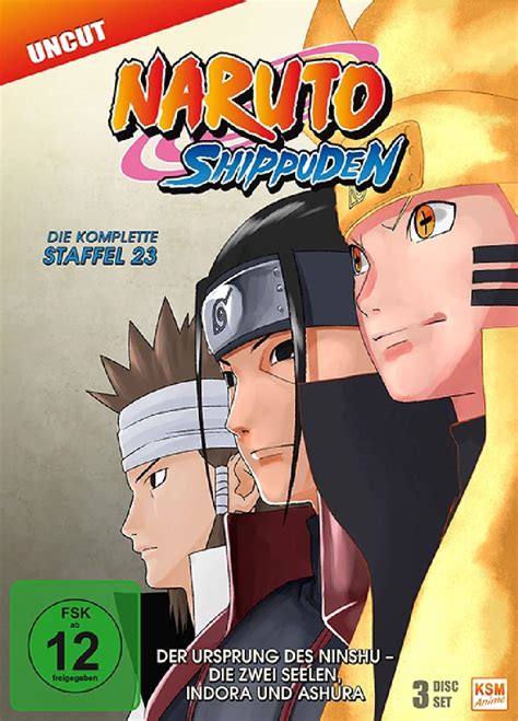 Naruto Shippuden Die Komplette Staffel 23 3 Dvds Amazonde Hayato