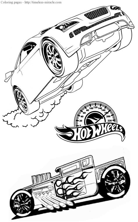 Hot Wheels Cars Printable Picture Printable Templates