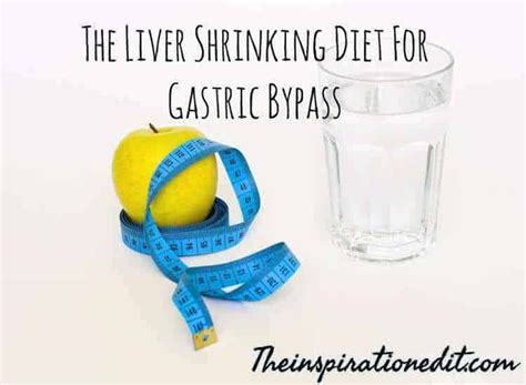 The Liver Shrinking Diet For Gastric Bypass Liver Shrinking Diet