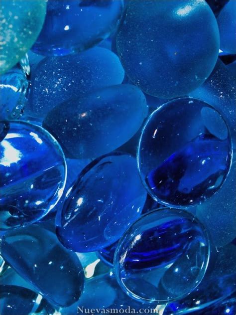 Encantador Amo El Color Azul ¿por Qué Blue Color Love Blue Blue Beads