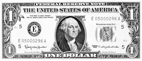 One Dollar Bill Photograph By Granger