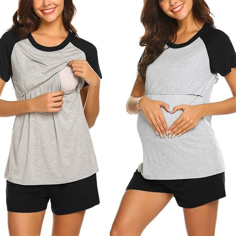 Maternity Sets Maternity Clothes Pregnant Sets Summer Maternity Nursing